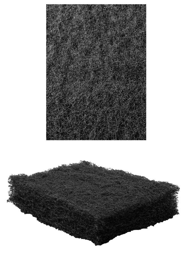 Harrier Hardware 6-Pack, Heavy Duty, Scouring Pads, 6 x 4 inch Thick, Black for Cleaning Stripping Scrubbing Pots Pans - Image 3