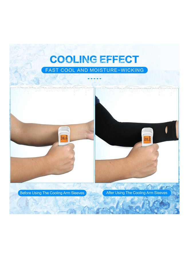 NIBEMINENT 3 Pairs Summer Outdoor Sport Cycling Breathable UV Sun Protection Arm Sleeves 0.076kg - Image 5
