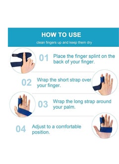 Y&D Finger Brace for Right Hand, Splints Trigger Splint Alleviating Locking, Stiffness- Tendon Release and Pain Relief from Stenosing Tenosynovitis- Bonus Fastening Tape  - Image 4