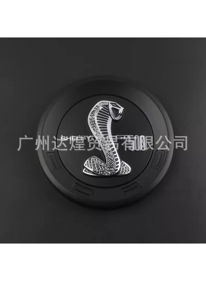 Suitable For Ford Mustang Modified Gt Tail Label Cobra Round Label Rear Tailgate Roush Car Label Decorative Logo