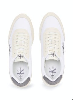 Men's Retro Runner Suede-Nylon Low Top Sneakers - Nylon, White - pzsku/Z9A761048B1BD8E1D3932Z/45/_/1723739266/e6eb1f29-2fb9-465d-870f-ff77e47b91a3