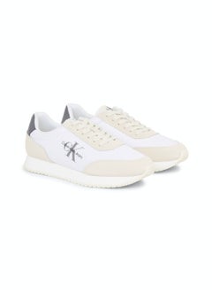 Men's Retro Runner Suede-Nylon Low Top Sneakers - Nylon, White - pzsku/Z9A761048B1BD8E1D3932Z/45/_/1723739313/7628caf4-f14e-435e-919e-a605a59c2d49