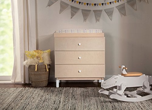 Babyletto Gelato Crib and Dresser Feet Pack in White - Image 3
