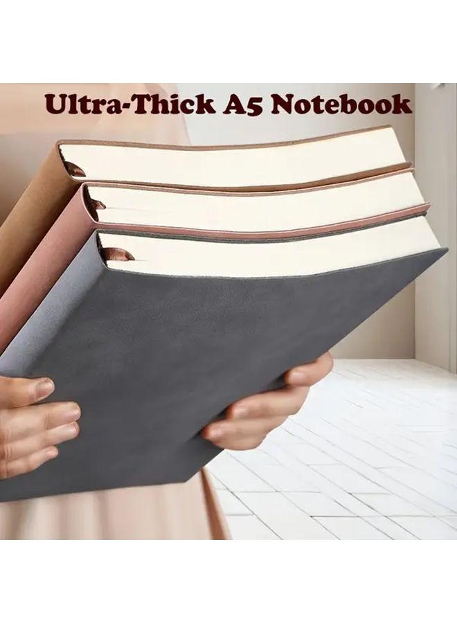 A5 Lined Notebook With Soft Cover In Color A Heavy Duty Binding Portable - Image 4