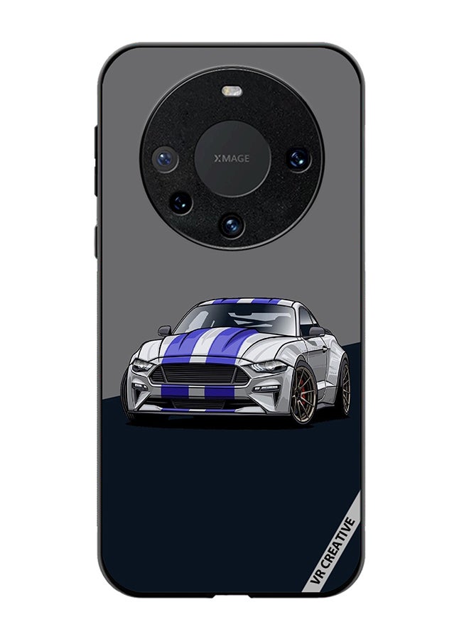 VR CREATIVE Protective Case Cover For Huawei Mate 60 Pro Plus Corvette Design Multicolour - Image 1