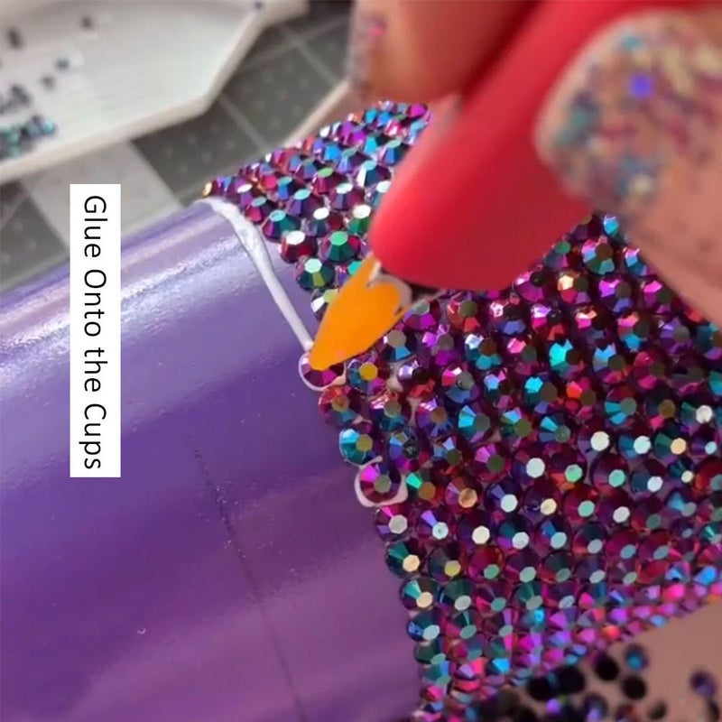 Selling Semi-Circle Resin Diamond Fantasy Jelly Ab Color Nail Diamond Mobile Phone Case Violent Bear Sticker Diamond Diy Accessories - Image 5