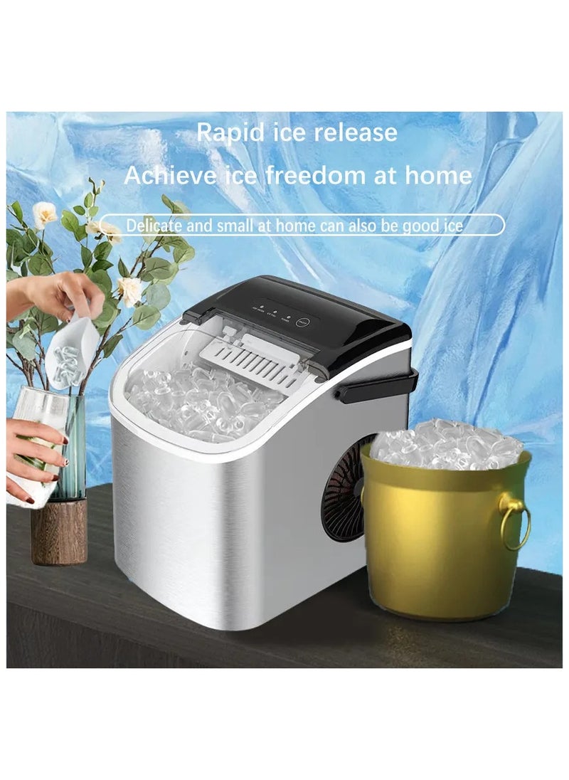 Generic Ice Maker Machine – Portable Countertop Ice Maker Soft Pebble Ice Cubes for Home, Office, Parties & Beverages Quiet & Fast Ice Production  - Image 1