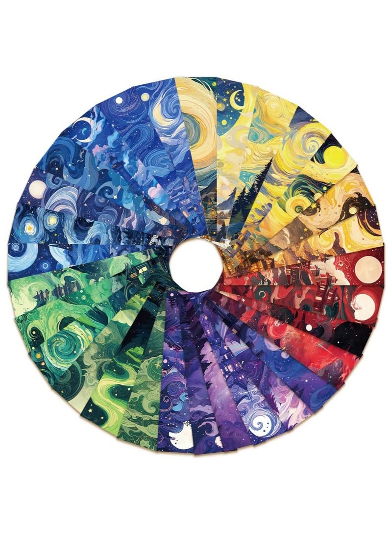 Fantasy Bookmarks 30 Pcs, Unique Starry Night Sky Space Planets Charm Moon Book Marks Reading Lovers Bulk Personalized Cool Page Markers Women Men Boys Kids Students School - Image 5