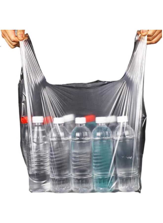 Jiachi Vest-style Plastic Bags, 48*70cm, 100 Pieces, Supermarket Shopping Bags, Handbags, Food Packaging Bags, Vest Bags - Image 2