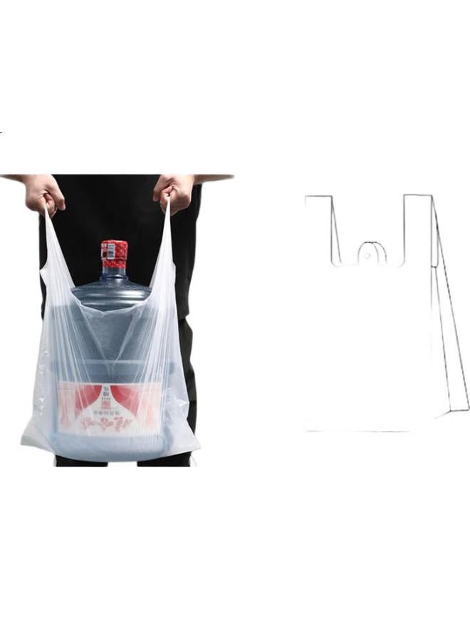 Jiachi Vest-style Plastic Bags, 48*70cm, 100 Pieces, Supermarket Shopping Bags, Handbags, Food Packaging Bags, Vest Bags - Image 3