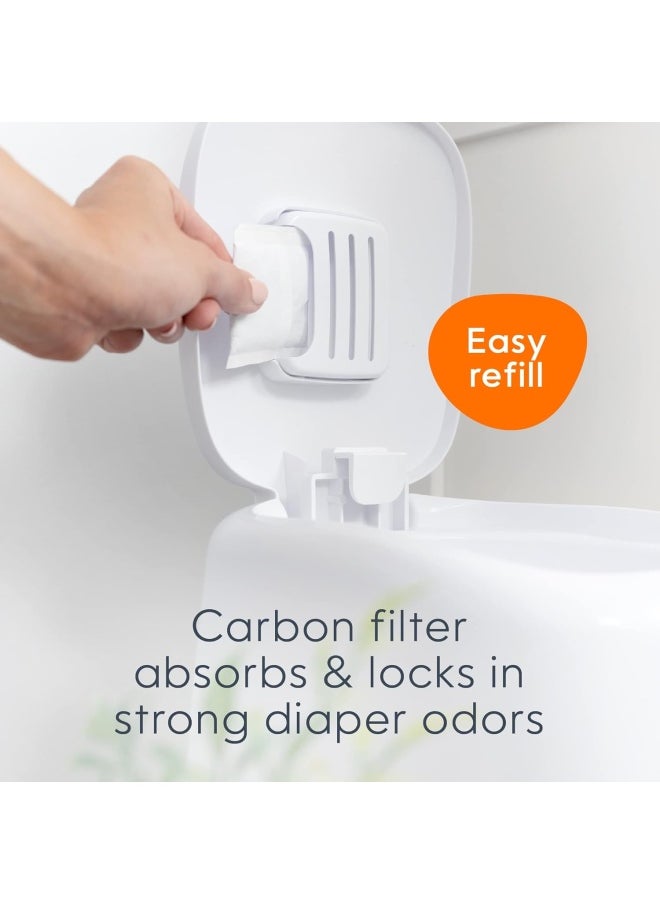 Diaper Genie Diaper Genie Carbon Filter (4-Pack) | Diaper Pail Odor Eliminator & Deodorizer | Compatible With The Diaper Genie Complete And Expressions Pail  - Image 3