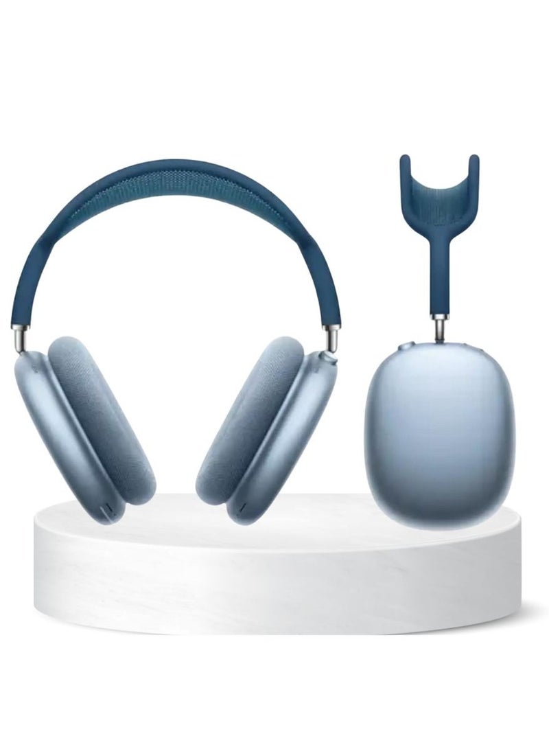 P9 Air Max P9 Bluetooth Over-Ear Headphones Blue - Image 2