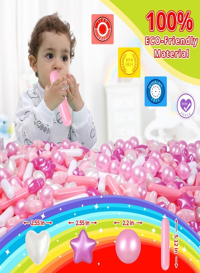 STARBOLO Ball Pit Balls for Toddlers - Pack of 150 BPA Free Phthalate Free Crush Proof Plastic Pit Balls Pearl Colors Play Toys for Kids Ball Pit, Pool,Play Tent,Party - Image 4