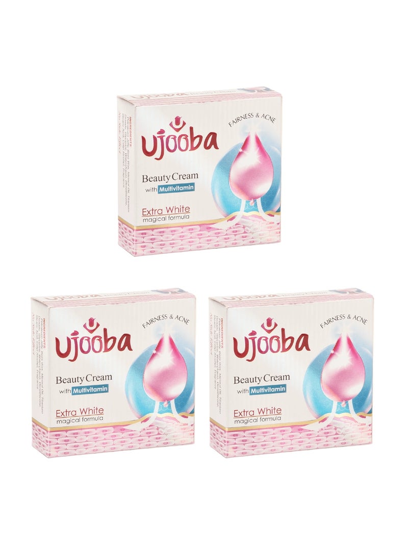 Ujooba Beauty Cream Extra White - 3x20g - Image 1