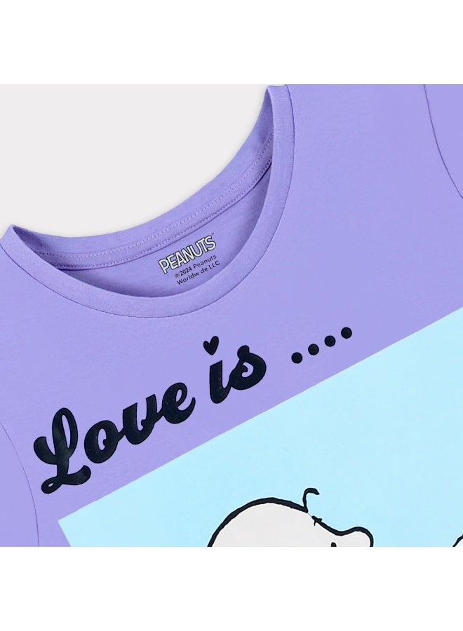 Peanuts   Girl's Short Sleeve T-Shirt - Image 4
