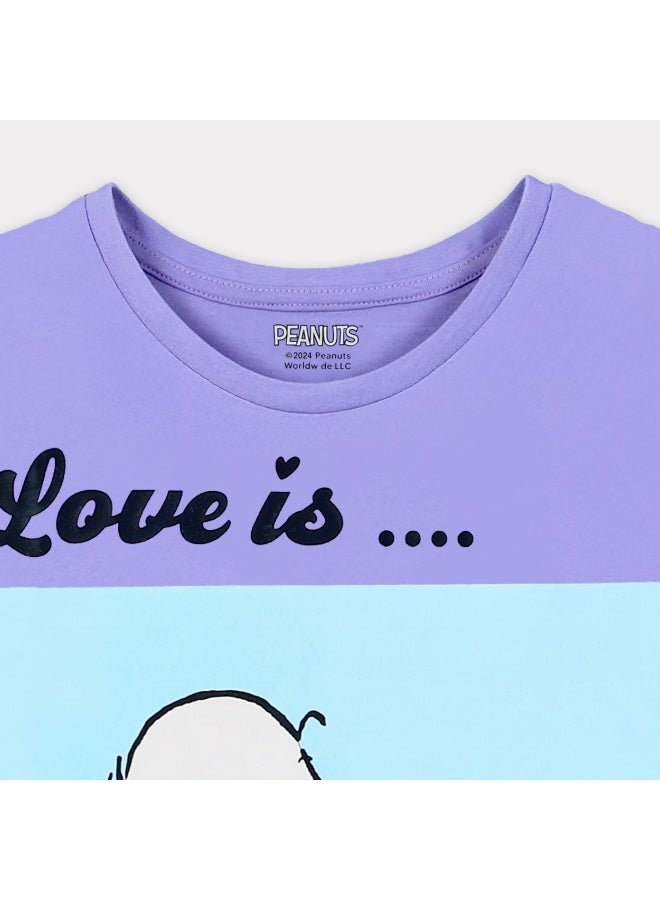 Peanuts   Girl's Short Sleeve T-Shirt - Image 3