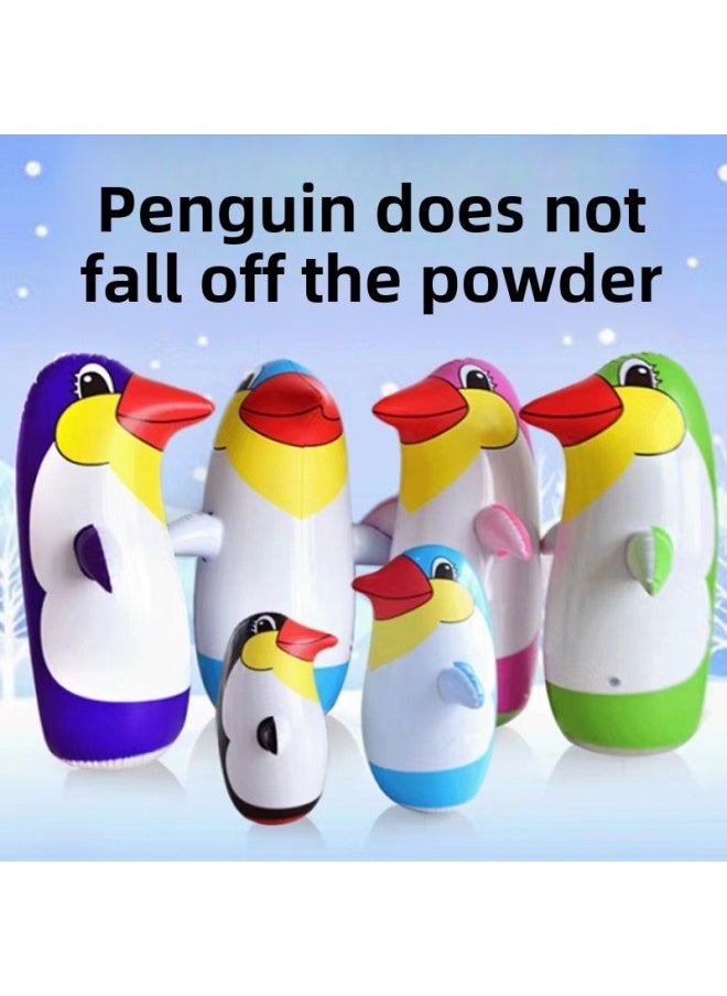 Inflatable 75CM Penguin 95 Dinosaur Tumbler Toy Baby Children's Boxing Exercise Decompression Educational Toy-Color:95cm Dinosaur Tumbler -Specifications:Comes With A Pump  - Image 2