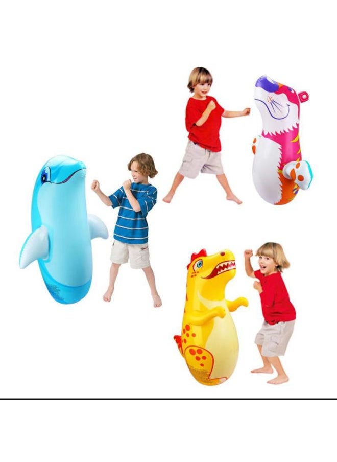 Inflatable 75CM Penguin 95 Dinosaur Tumbler Toy Baby Children's Boxing Exercise Decompression Educational Toy-Color:95cm Dinosaur Tumbler -Specifications:Comes With A Pump  - Image 5