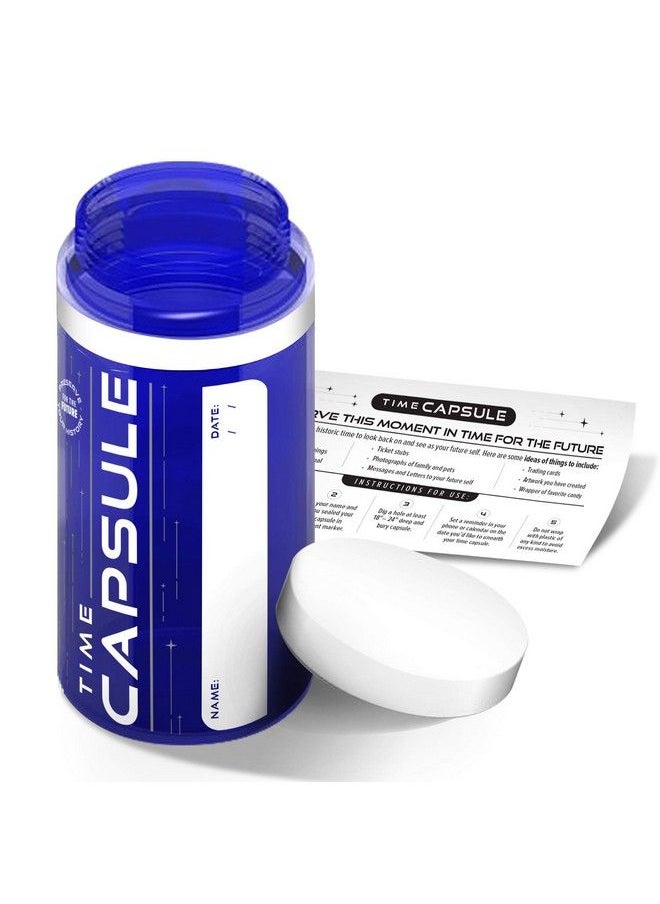 QPS - Large Time Capsule To Bury For Kids A Keepsake For Your Future Self Airtight & Waterproof Underground Storage Container - Image 1