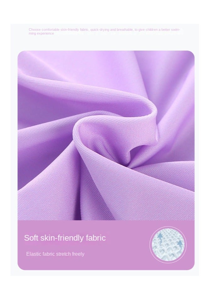 YD Long Sleeved Beach Sunscreen Children's One Piece Swimsuit - Image 3