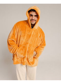 Orange Hoodie Blanket