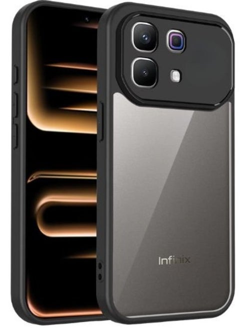 Infinix Note Edge Clear TM Cover | Shockproof full protection case with Camera shield, Lightweight Stylish Design
