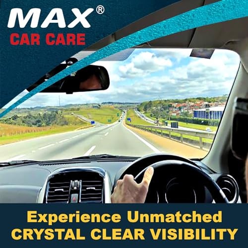 MAX Windshield Washer Fluid Concentrate (500 ML) � Anti-Freeze Formula | Car Windshield Cleaner, Streak-Free Wiper Fluid | Lubricates Wipers, Removes Bugs, Grime & Water Spots for Crystal Clear Vision - Image 3