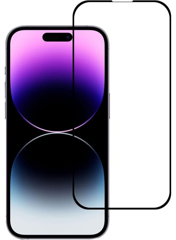 إلترازون واقي شاشة متوافق مع iPhone 14 Pro Max 5G، زجاج مقسى، طبقة حماية مميزة عالية الجودة [مضاد للوهج] [تغطية كاملة عالية الدقة] [سهل التركيب] [صلابة 9H] - Image 1