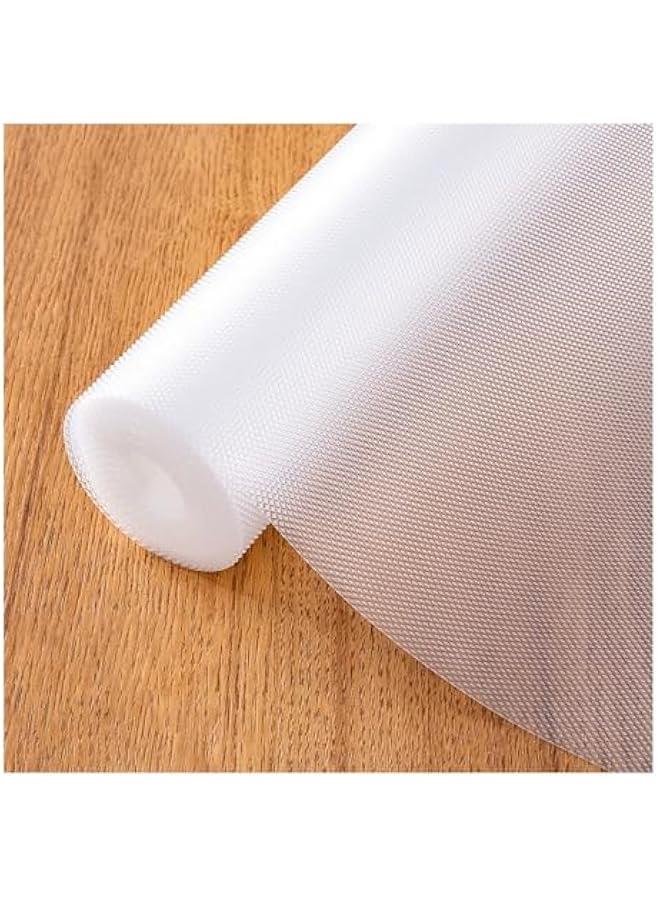 هوكور بطانات رفوف للمطبخ من بيكبيس (45 × 150 سم) غير لاصقة، بطانة درج من مادة ايفا الامنة غذائيا غير قابلة للانزلاق، بطانة مقاومة للبقع للرفوف والثلاجة والخزانة والمكتب (34-01) - Image 1