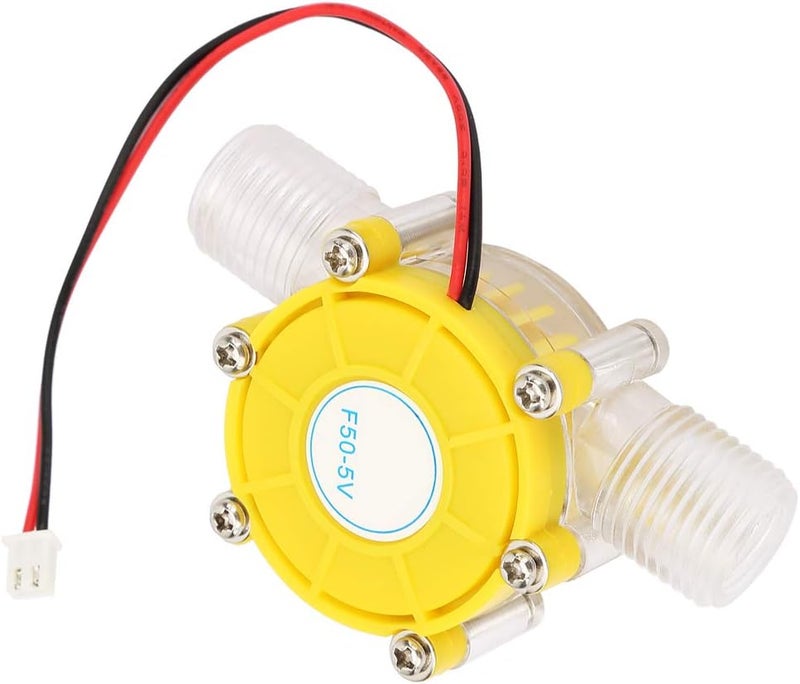 Micro Generator, DC Hydroelectric Power Energy Generator, for Material, Structure, and Easy Installation (F50 5V transparent yellow) - Image 2