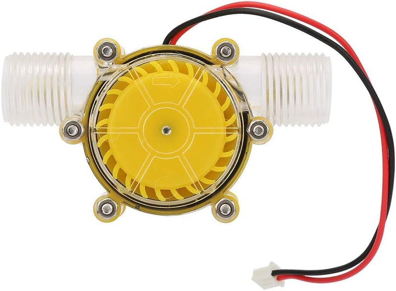 Micro Generator, DC Hydroelectric Power Energy Generator, for Material, Structure, and Easy Installation (F50 5V transparent yellow) - Image 5