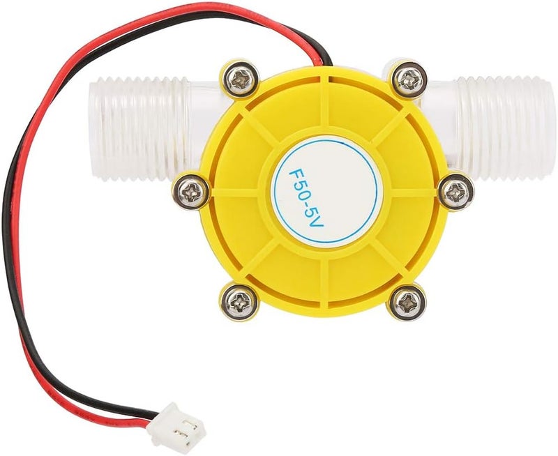 Micro Generator, DC Hydroelectric Power Energy Generator, for Material, Structure, and Easy Installation (F50 5V transparent yellow) - Image 1