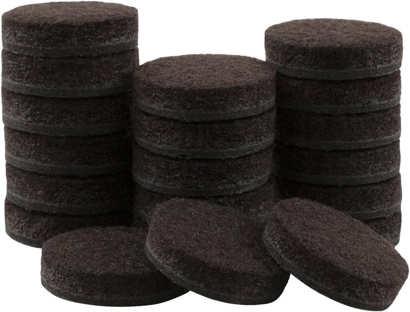 SOFTTOUCH Heavy Duty Felt Furniture Pads 3/4 Inch - 20 Pack for Hardwood Floor Protection - Image 1