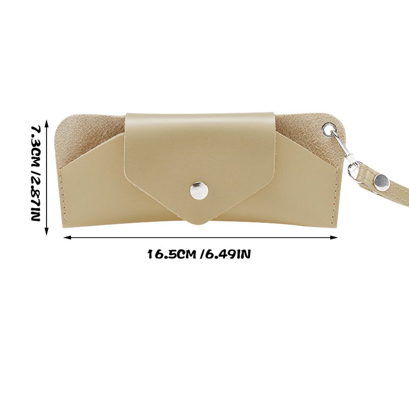 1 Set of Portable Glasses Pouch Outdoor Glasses Case Convenient Eyeglass Pouch Glasses Accessory - Image 2