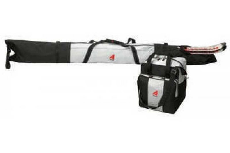 Athalon Deluxe #135 Two-Piece Ski and Boot Bag Combo Boxed, (Silver/Black, 185 cm) - Image 5