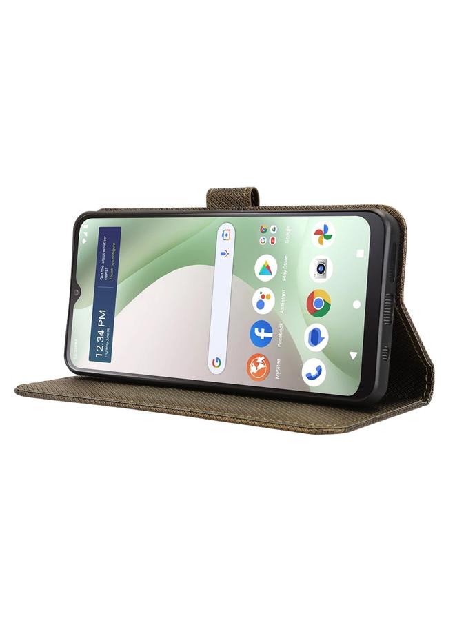 S-TOP Case For BLU View 5 Diamond Texture Leather Phone Case - Image 5