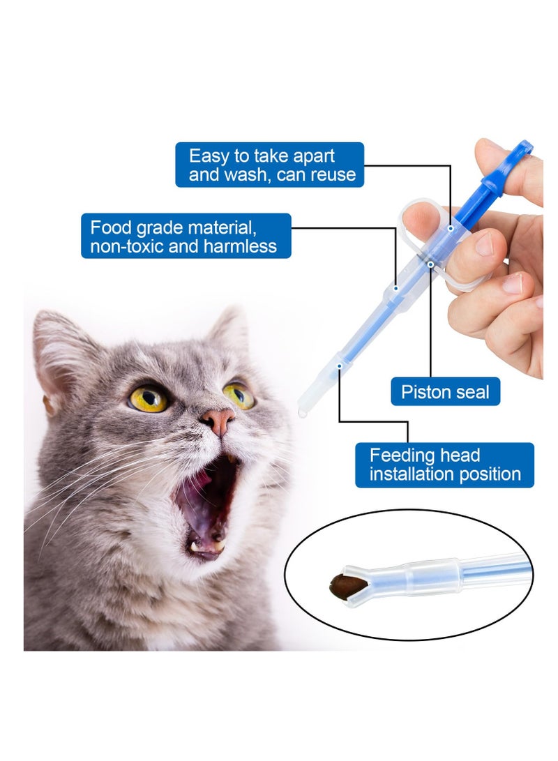 SUNSAR 3 Pieces Pet Medicine Feeder Pet Liquid Feeding Dispenser Feeding Tool with Soft Silicone Tip for Dogs Cats Birds Small Animals - Image 4