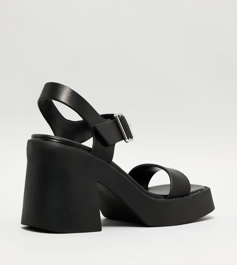 STEVE MADDEN Kandra Ankle Strap Block Heel Sandals