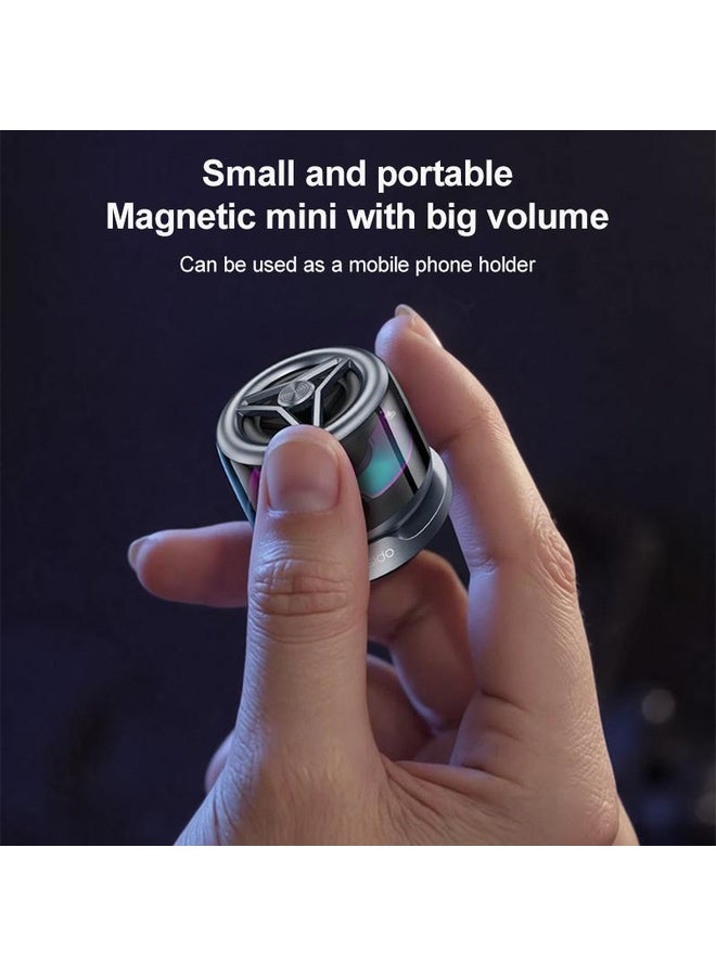 HuHa Yesido YSW32 3W RGB Magnetic Mini Wireless Speaker(Black) - Image 3