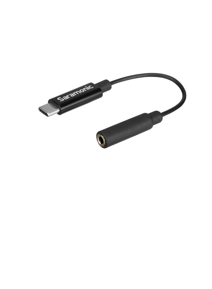 Saramonic SR-C2006 DJI Osmo Pocket USB-C male jack to 3.5mm female TRS - Image 1
