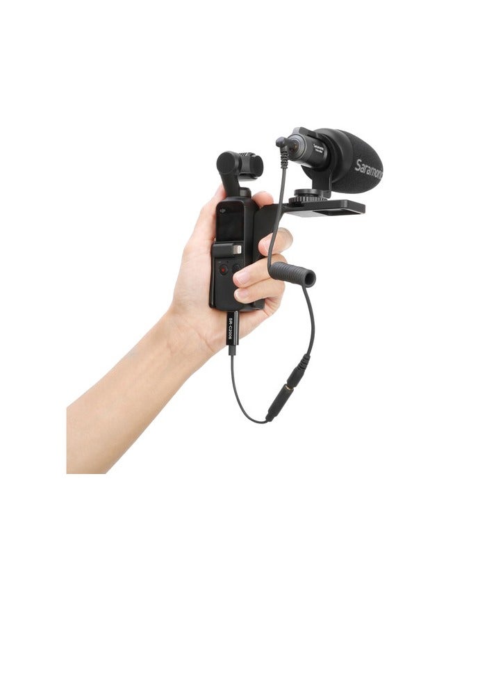 Saramonic SR-C2006 DJI Osmo Pocket USB-C male jack to 3.5mm female TRS - Image 4