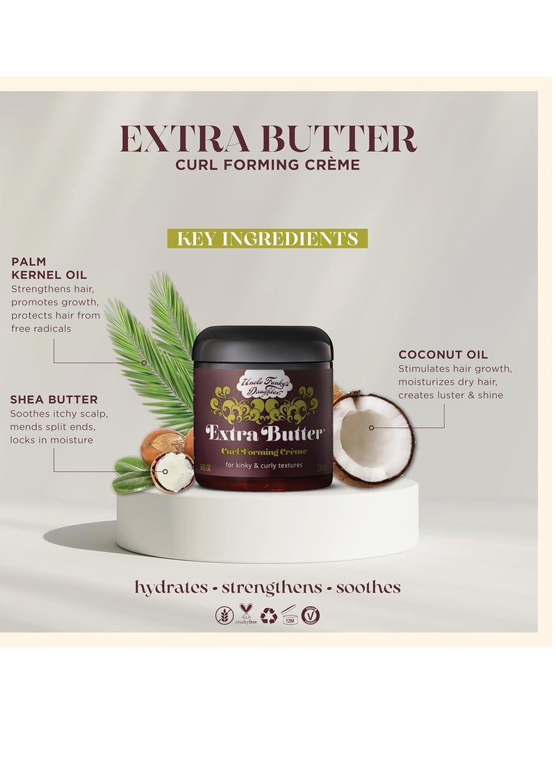 Uncle Funky's Daughter Extra Butter Curl Forming Creme, 8 oz - Image 4
