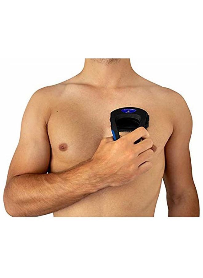 baKblade - Bakblade Body Grooming, Bodblade Ergonomic Shaver, Shaving Chest, Arms & Stomach Region - Image 1