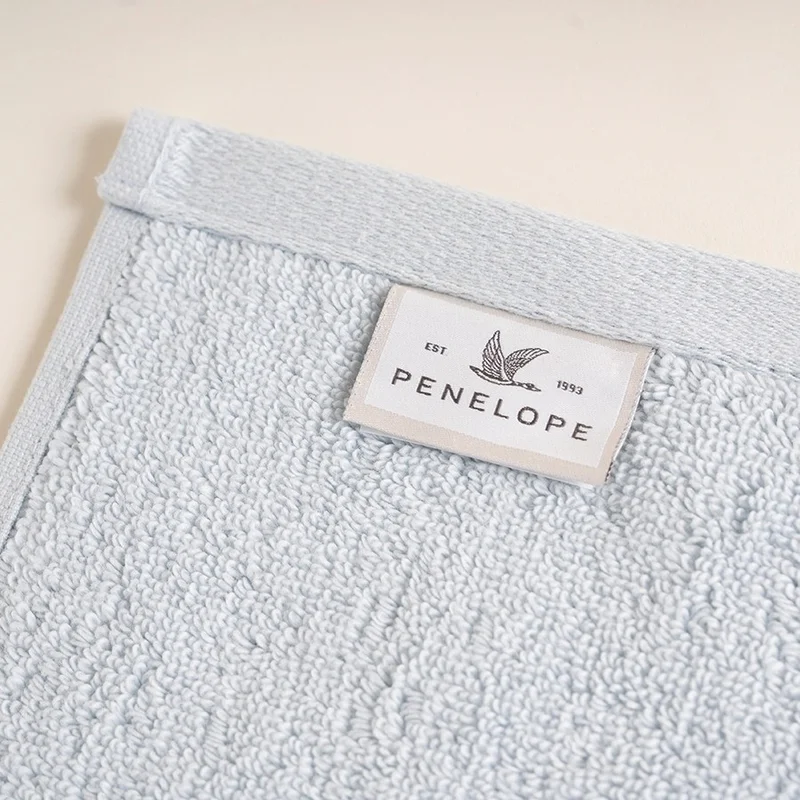 Penelope 100% Cotton Towel 30x50 cm Blue - Noa Series