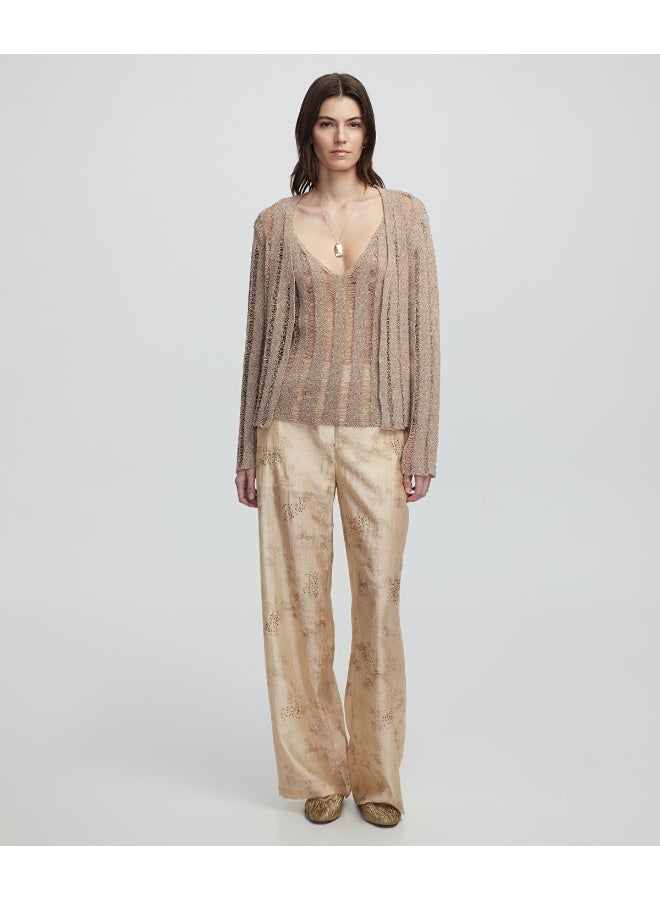 Ipekyol Openwork Knit Cardigan - Image 1