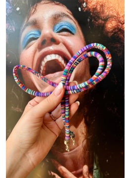 Bahels Purple Rainbow Glasses Chain Glasses Strap  - Image 1