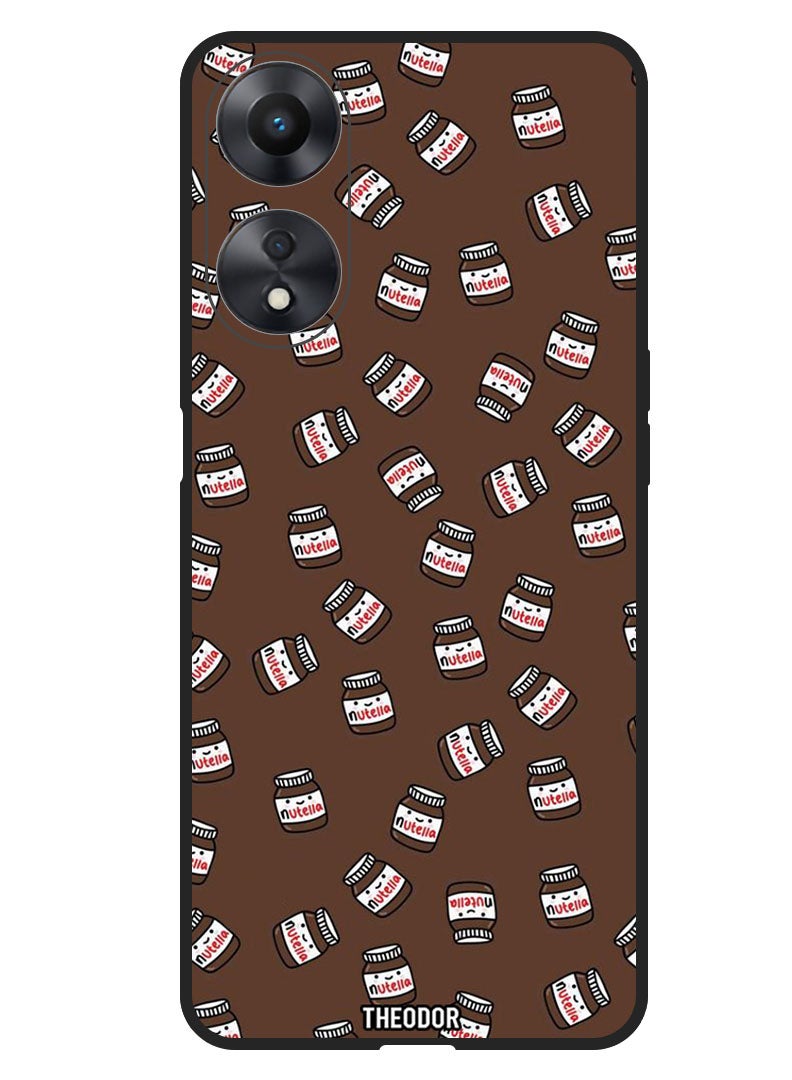 Theodor Protective Case Anti Scratch Shock Proof Bumper Cover For Oppo A98 Nuttela - Image 1