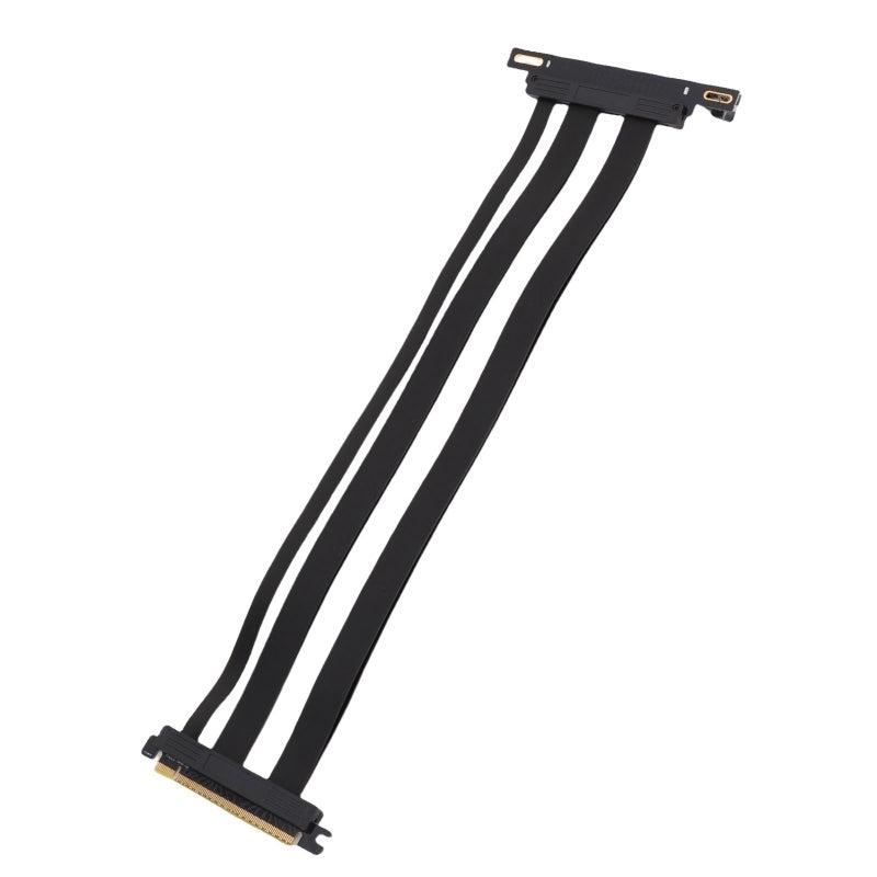 Pcie 5.0 X16 Riser Cable 40Cm Plug And Play Design - Shielded Signal Protection Gpu Extension Cable For Itx Build Pc Case Mod - Image 2