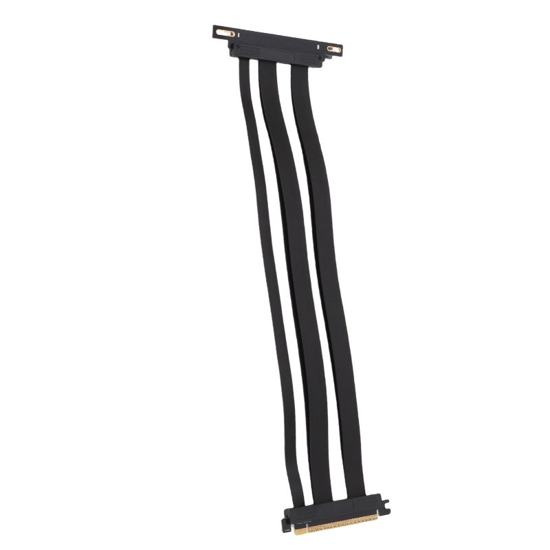 Pcie 5.0 X16 Riser Cable 40Cm Plug And Play Design - Shielded Signal Protection Gpu Extension Cable For Itx Build Pc Case Mod - Image 3