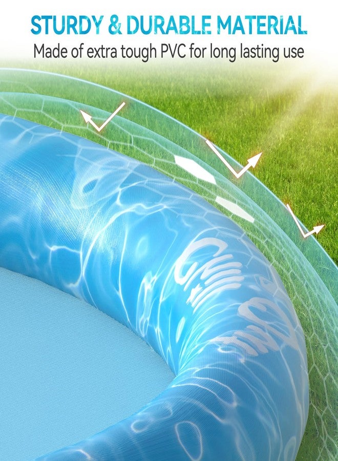 ALL FOR PAWS XL Splash Pad for Large Dogs, 59-inch Summer Splash Water Toy, Anti-Slip Thickened PVC Sprinkler Mat, Outdoor Cooling Play Pad - Image 4